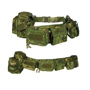 Ceinture de patrouille rembourrée réglable MOLLE, tactique et utilitaire avec étui - Product Image 3