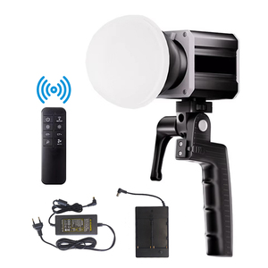 Nouveau! 2800-6800K cob led lumière vidéo 60W Handheld <span class=keywords><strong>Studio</strong></span> vidéo 9 effets d'éclairage COB lumières photographiques professionnelles - Product Image 1