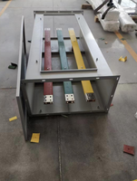 Barres de distribution de puissance en aluminium à phase divisée, type boîtier commun, pour conduits de bus, IP65, courant nominal 400A-6300A, taille personnalisable