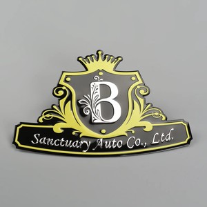 Custom <strong>Printing</strong> Engraved Blank Metal Nameplate - Product Image 2