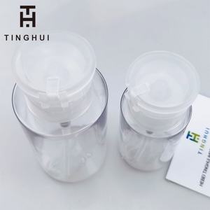 150ml 200ml 300ml Nail Polish <b>Remover</b> <b>Makeup</b> <b>Remover</b> Acetone Pump Clear Cosmetic Bottle Push Down Dispenser Pump Bottles - Product Image 5