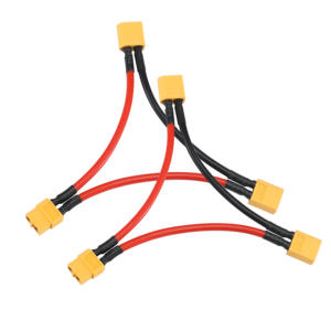 <span class=keywords><strong>Cable</strong></span> en Serie y Paralelo XT60, Conector de Batería, <span class=keywords><strong>Cable</strong></span> de Silicona Suave de 12AWG, Adaptador de <span class=keywords><strong>Cable</strong></span>, <span class=keywords><strong>Cable</strong></span> de Extensión para Helicóptero UAV, Quadcopter - Product Image 3