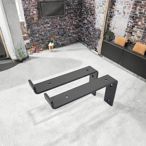 Soporte <span class=keywords><strong>de</strong></span> Partición Tipo L Invertido Estándar ZXH-423, Soporte <span class=keywords><strong>de</strong></span> Pared <span class=keywords><strong>para</strong></span> Estante, Soporte <span class=keywords><strong>de</strong></span> Trípode <span class=keywords><strong>de</strong></span> <span class=keywords><strong>Hierro</strong></span> <span class=keywords><strong>Forjado</strong></span>, Modelo ZXH, Hecho en China - Product Image 3