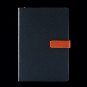Black Wholesale Business Gift Stationery Luxury Pu Leather Material Cover Leather Magnetic Buckle Notebook for <b>Boys</b> - Product Image 2