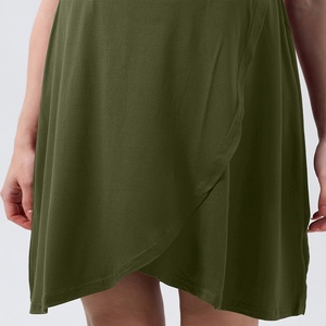 Elegante Vestido <span class=keywords><strong>de</strong></span> Maternidad Estilo Francés, Vestido <span class=keywords><strong>de</strong></span> Lactancia y para Dormir, Transpirable, <span class=keywords><strong>de</strong></span> Poliéster, para Primavera/Verano, Ropa <span class=keywords><strong>de</strong></span> Dormir para Mujer, Postparto, para el Hogar - Product Image 4