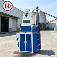 Décortiqueuse de riz à rouleaux en caoutchouc automatique haute efficacité MLGQ25C MLGQ36C pour usine de traitement du riz commerciale