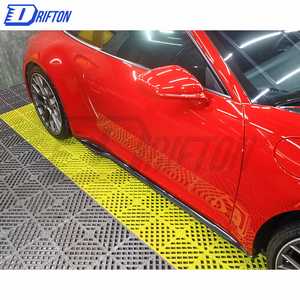 Turbo S Seiten rock Dry Carbon Fiber Version Für Porsche