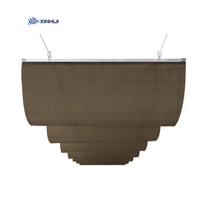 กันสาดบังแดดเวฟอัปเกรดสีน้ำตาล,สำหรับสวนไม้เลื้อยแบบพับเก็บได้กันสาด - Product Image 6