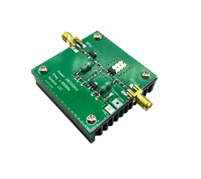 1-930MHz Broadband RF Power Amplifier, 2.0W Linear Power Amplifier Module