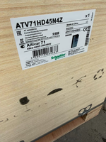 Inverter VFD Schneider Seri ATV71 Konverter Frekuensi Variabel ATV71HD55N4Z ATV71HD75N4Z ATV71HD90N4Z