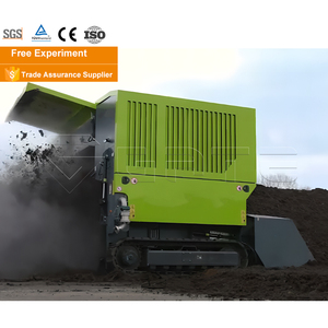 GATE Mango Peel Mushroom Compost Autodirigido Mulch Turner Food Waste Compost Machine Windrow Compost Turner - Product Image 6