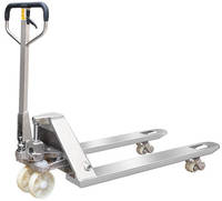 Chariot élévateur hydraulique manuel résistant de transpalette de cric de pompe d'acier inoxydable de 2 tonnes uni-silencieux pour le YY550N-2T-ST d'entrepôt