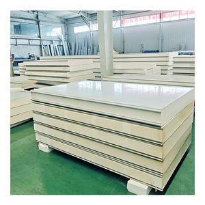 Usine chinoise fournit directement des panneaux sandwich en PU isolés, panneaux muraux pour chambre froide, dessins personnalisés - Product Image 2