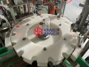 YB-QW2 dễ dàng để hoạt động tự động nước hoa <span class=keywords><strong>Aerosol</strong></span> <span class=keywords><strong>tin</strong></span> có thể phun điền làm đóng nắp máy đóng gói chất lượng cao - Product Image 5