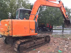 Excavadora japonesa hitachi zx70 de 7 toneladas, excavadora pequeña - Product Image 2