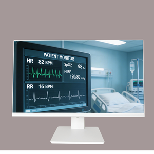 จอคอมพิวเตอร์สีขาวขนาด 24 นิ้ว IPS FHD 4K สำหรับการผ่าตัด โรงพยาบาล จอแสดงผลทางการแพทย์ LCD LED - Product Image 5