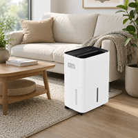 Penggunaan Rumah Pintar: Dehumidifier Udara Elektrik 50L/Hari dengan Tangki Air 4L, Beroperasi Senyap untuk Rumah Tangga