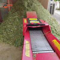 Nouvelle Hacheuse d'Aliments Automatique ALLWIN AWZF-68 pour Silage, Machine à Couper l'Herbe pour Ferme Avicole, Machine à Granulés, Capacité 6800kg/h
