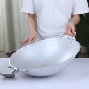 <span class=keywords><strong>Wok</strong></span> en fonte d'aluminium pour cuisinière à gaz <span class=keywords><strong>Wok</strong></span> à gaz - Product Image 2
