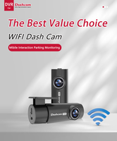 Caméra embarquée V3 1080P WIFI avec enregistrement en boucle, mini DVR automatique, caméra embarquée HD, enregistreur vidéo avec vision nocturne, surveillance de stationnement 24h/24, type ADAS