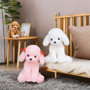 <span class=keywords><strong>Prix</strong></span> usine personnalisé 45cm <span class=keywords><strong>caniche</strong></span> en peluche peluche unisexe mignon <span class=keywords><strong>caniche</strong></span> chien chiot en peluche PP coton vente chaude cadeau de noël - Product Image 4