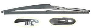 Balai d'essuie-glace K-212A plastique arrière appliquer pour DODGE JOURNEY FORD IMAX LEXUS LX570 MAZDA NISSAN SCION <span class=keywords><strong>SUZUKI</strong></span> TOYOTA EZ <span class=keywords><strong>RAV4</strong></span> noir - Product Image 4