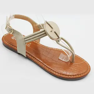 Sıcak moda trendi yaz kadın ayakkabı dört renk ile güzel bayanlar terlik düz kızlar sandalet spor to yürüyüş