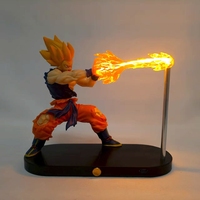 Modèle de figurine en PVC de 17 cm, Dragon Anime, attraction magnétique, Son Goku, Chaoz Saiyan, lumière, jouet