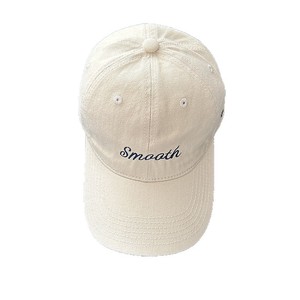 หมวกเบสบอลปักลายเรียบเนียน ผ้าฝ้าย ยูนิเซ็กส์ หมวกบังแดดสี่ฤดู - Product Image 4