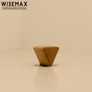 WISEMAX FURNITURE Nordic Velvet Fabric <strong>Small</strong> Ottoman Chair Modern Corner <strong>Stool</strong> Sofa End <strong>Table</strong> Bedroom <strong>Dressing</strong> <strong>Stool</strong> for Home - Product Image 3
