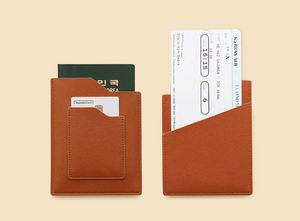 ซองใส่พาสปอร์ตและบัตรประชาชนหนัง PU แบบกำหนดเองได้ ราคาถูก พร้อมโลโก้ ขายส่ง - Product Image 2