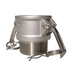 Acoplamiento Camlock de servicio pesado Acero inoxidable Aluminio Latón para manguera industrial Conexión rápida - Product Image 2