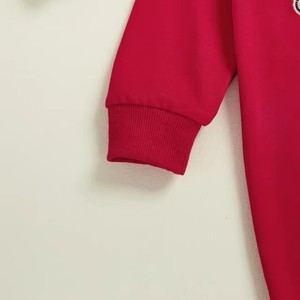 Mono de Algodón de Manga Larga con Diseño Navideño de Santa Claus para Bebés Recién Nacidos, <span class=keywords><strong>Ropa</strong></span> de Bebé para el Primer Navidad - Product Image 5