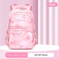 Mochila ligera linda princesa coreana para estudiantes de escuela primaria nuevas niñas grados 1-3-6 moda de dibujos animados múltiples