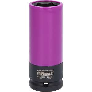 KS เครื่องมือ1/2 "ซ็อกเก็ตกระทบล้ออลูมิเนียมลึก23มม - Product Image 3