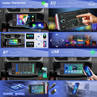 Lecteur MP5 Podofo 7'' avec CarPlay sans fil, Android Auto, autoradio pour Nissan Versa March Sentra 2013-2021, Bluetooth, égaliseur, lien téléphonique, OEM/ODM