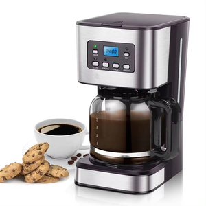 Cafetière goutte à goutte domestique 900W à commande numérique avec réservoir d'eau de 1,8 L - Product Image 3