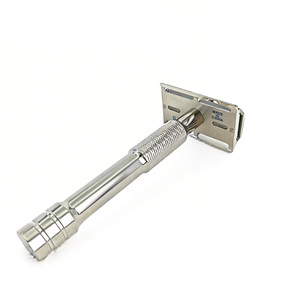 Lightweight 5-Blade Closed Comb Safety <strong>Razor</strong> Portable Handheld Shaver Mirror Finish For Close Clean Shave - Product Image 2