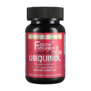 Ubiquinol 100mg CoQ10, Absorción Superior Patentada, Soluble en Agua y Grasa, Natural, 60 Cápsulas Blandas, Suplemento para Adultos - Product Image 2