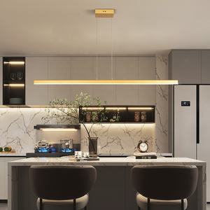 Luz colgante moderna para oficina comercial, luz colgante Led, candelabro lineal, lámpara colgante de oficina, Luz lineal para el hogar y el Hotel - Product Image 3