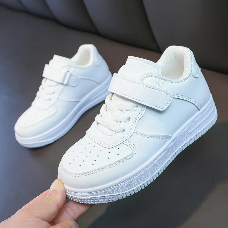 2023 new fashion white children's shoes kids' sport shoes school children shoes boys and girls