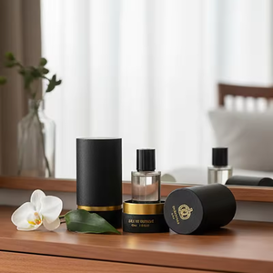 Arabic perfume Custom Logo Factory Gift Wrap Cardboard Luxury 10ml 50ml Glass Bottle Sliding perfume Gift Paper Drawer <b>Box</b> - Product Image 4