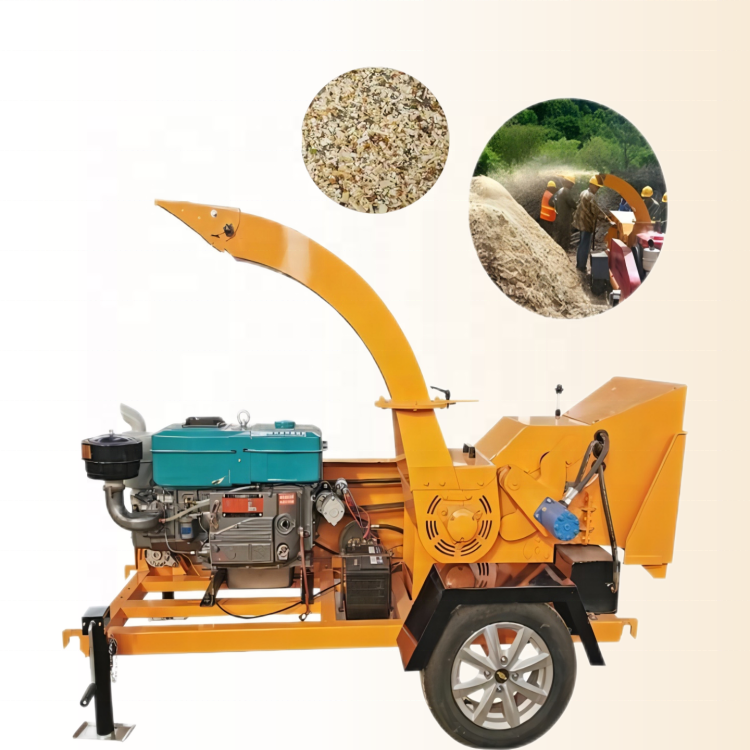 Yb600, дробилка для древесины, гусеничная груша, ПТО барабан 10 л.с., дробилка для древесины, нож, шлифовальный станок 15 л. С отдачей, дробилка для древесины oodchippert