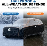 Housse de voiture gonflable anti-grêle, protection UV, housse de voiture