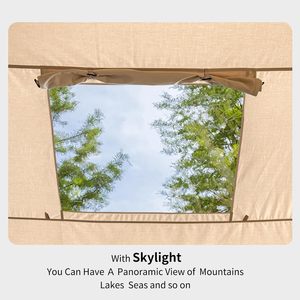 Tienda de campaña Bomba manual Tienda familiar inflable Configuración rápida Patio trasero Evento Camping Aventura - Product Image 4