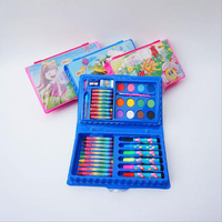 Ensemble de dessin pour enfants cadeaux avec crayon stylo aquarelle peinture bâton papeterie cadeaux ensemble pour fournitures scolaires