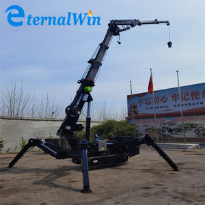 العمل <span class=keywords><strong>Radius</strong></span> 9 m رافعة العنكبوت نوع 3 طن البسيطة رافعة مجنزرة رافعة متعددة الأرجل - Product Image 2