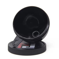 Boîtes de stockage de protéines écologiques noires de 30 g avec entonnoir, prix d'usine, pour usage domestique et camping