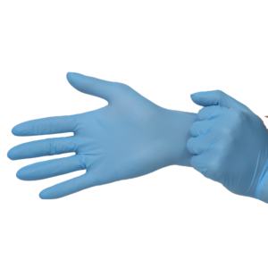 Consommables médicaux jetables non stériles de haute qualité gants d'examen gants en nitrile sans <span class=keywords><strong>latex</strong></span> vert sans poudre - Product Image 3