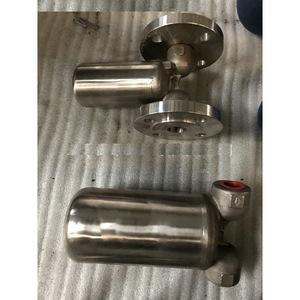 Piège à vapeur cylindrique inversé en acier inoxydable DSC 701F, type à bride, pièce de système CVC à économie d'énergie - Product Image 3